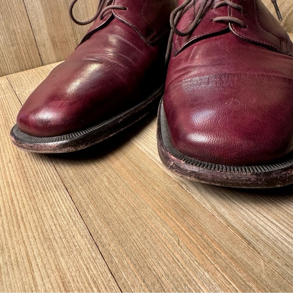 Bruno Magli Men’s Cordovan Lace Up Branson Toe Cap Oxford Dress Shoes size 8‎ main image 4